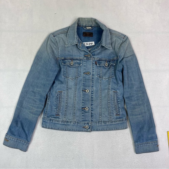 Levi’s denim women’s jacket size:M - Picture 5 of 13